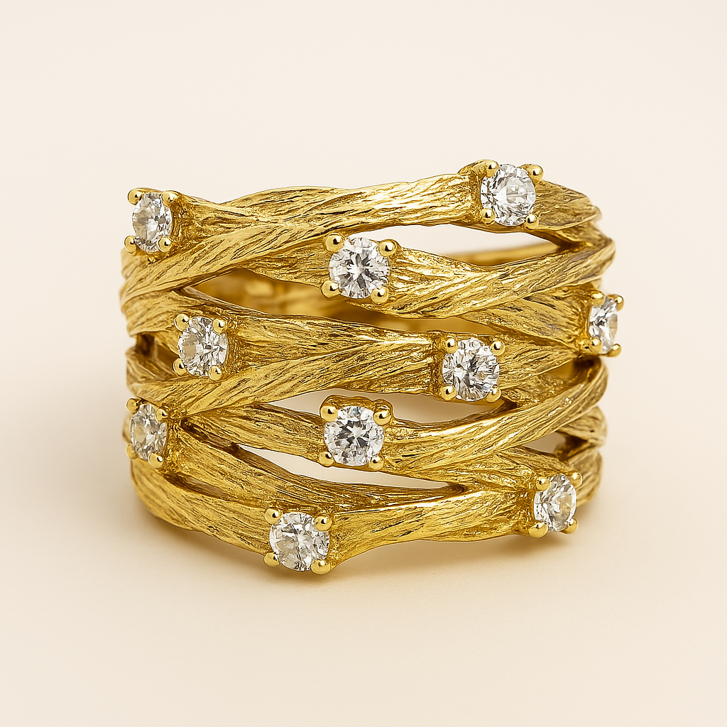 Marisse – Vintage-Ring mit subtiler Strahlkraft