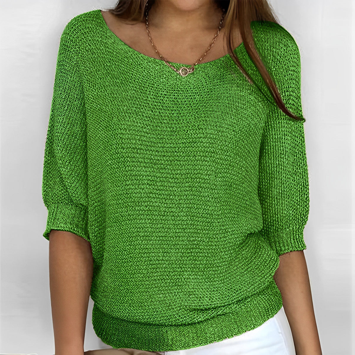 Leonie - Trendiger Pullover mit Rundhals