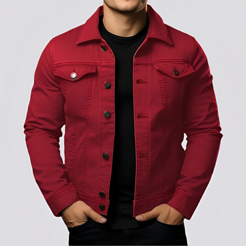 Maxwell - Klassische Herrenjacke aus robustem Stoff