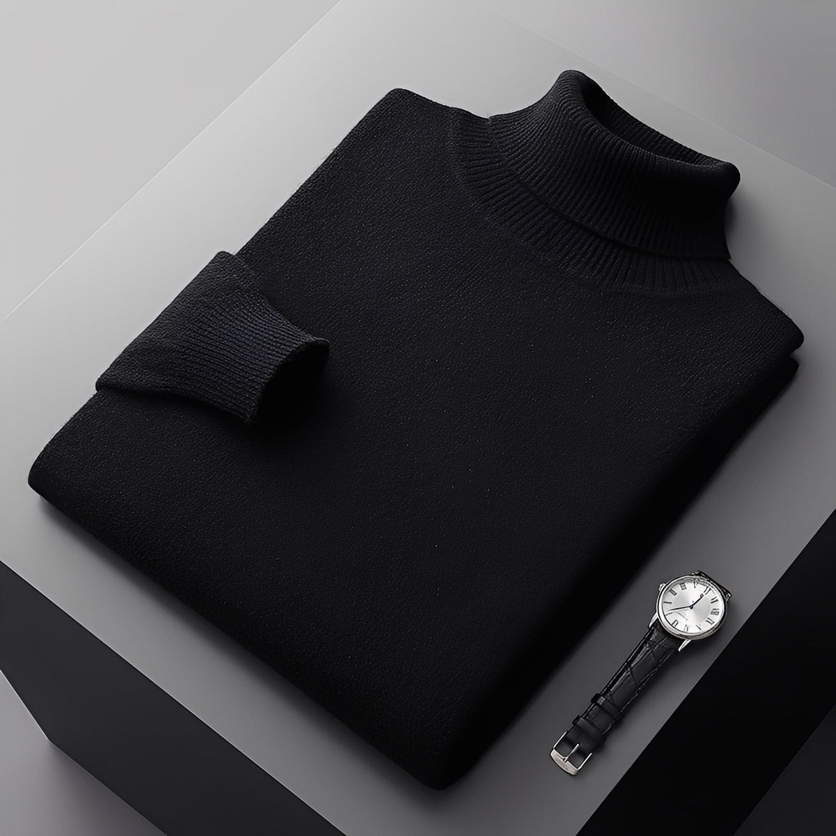 Osborn - Eleganter und weicher Rollkragenpullover