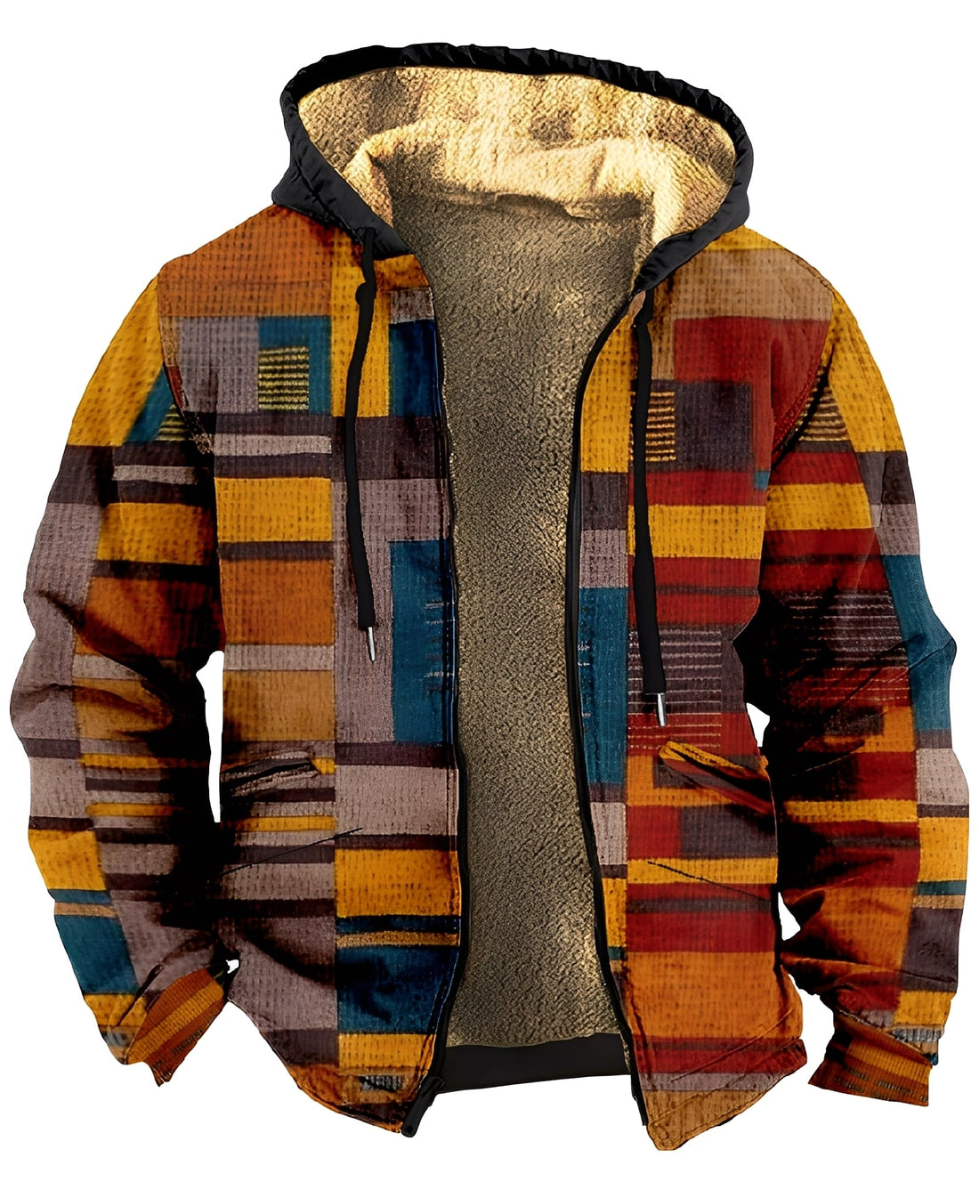 Mervin - Herren Hoodie aus auffälligem Samt