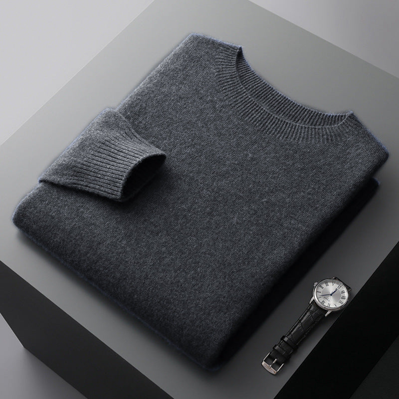 Oscar - Komfortabler, weicher Herrenstrickpullover
