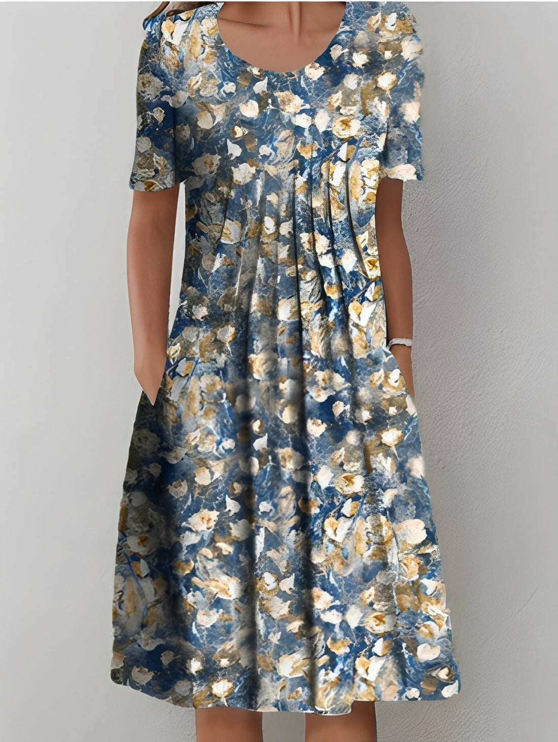 Jodie - Elegantes Kleid mit Print für Damen