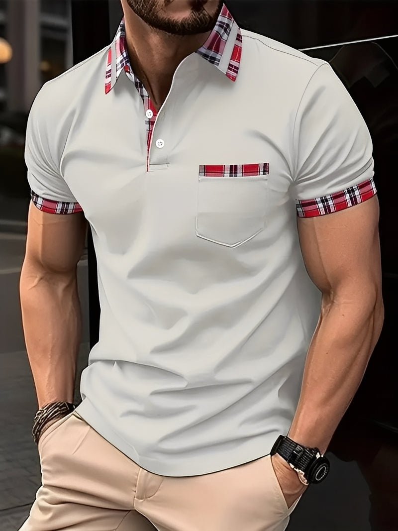 Ryker - Elegantes Herren-Poloshirt mit Brusttasche