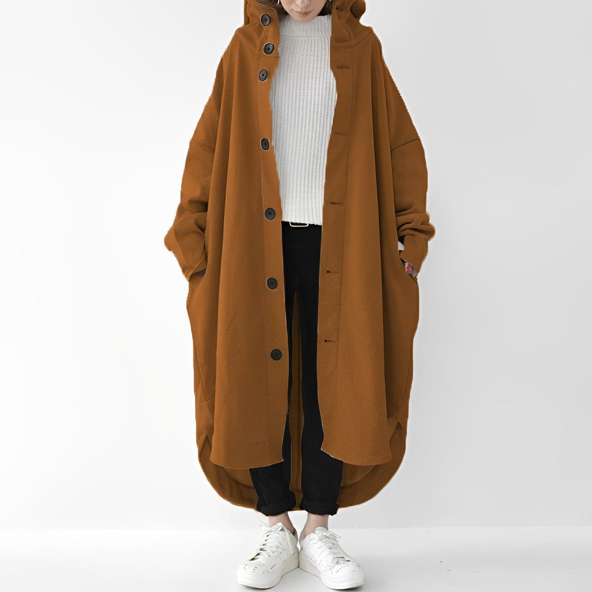 Cailyn - Langer, komfortabler Trenchcoat