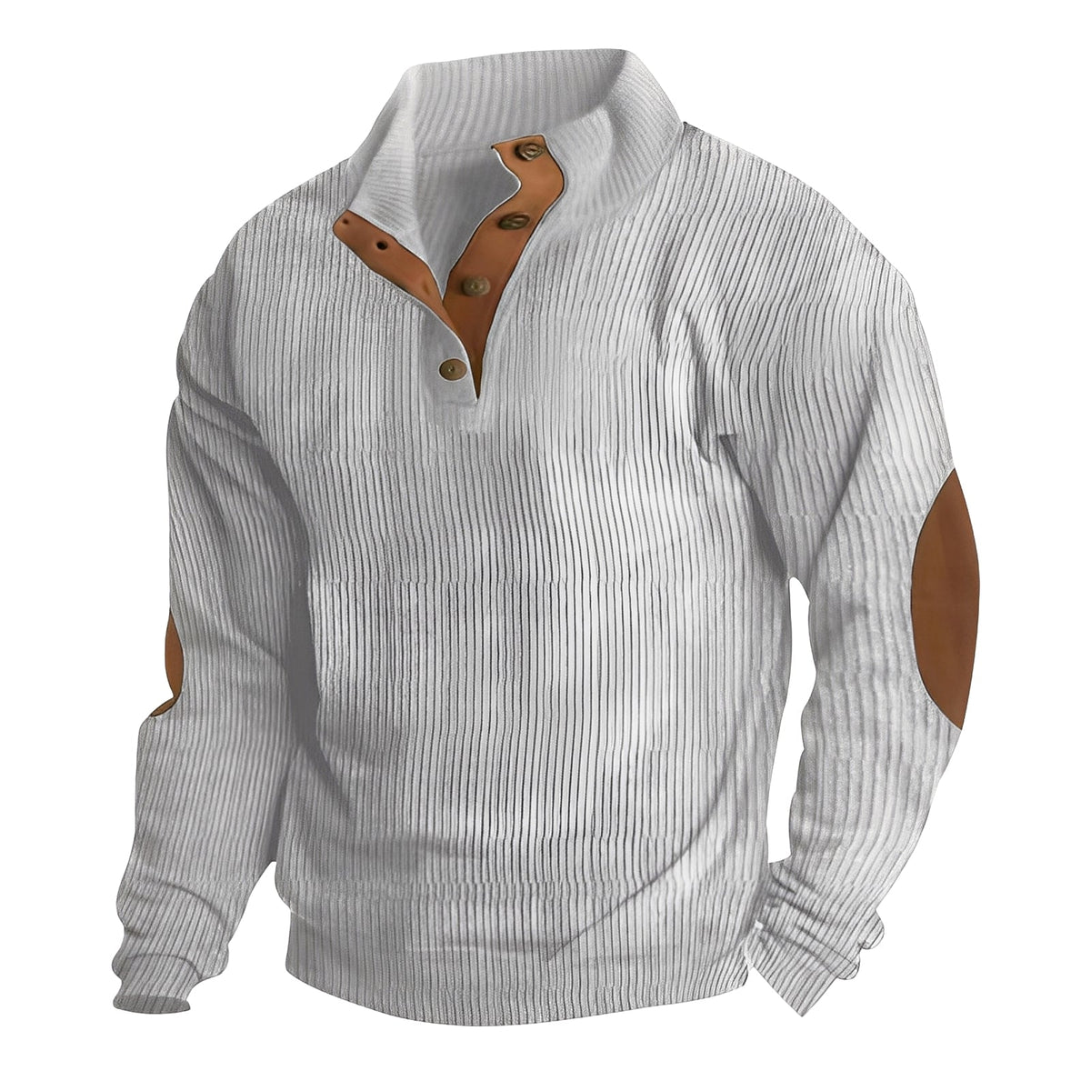 Clark - Komfortabler und lässiger Herren-Cordpullover