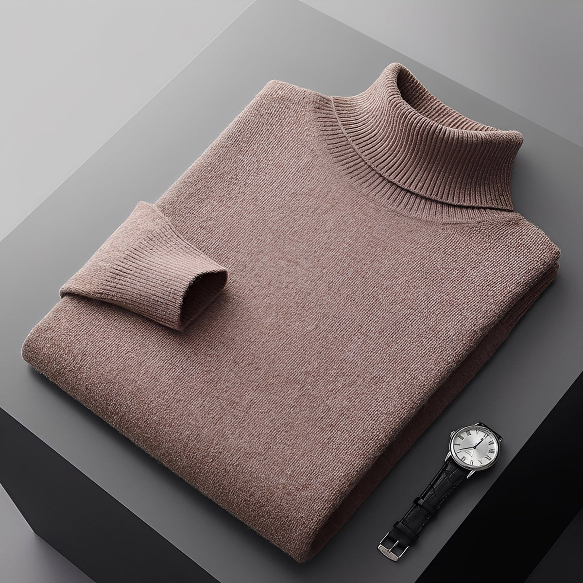 Osborn - Eleganter und weicher Rollkragenpullover
