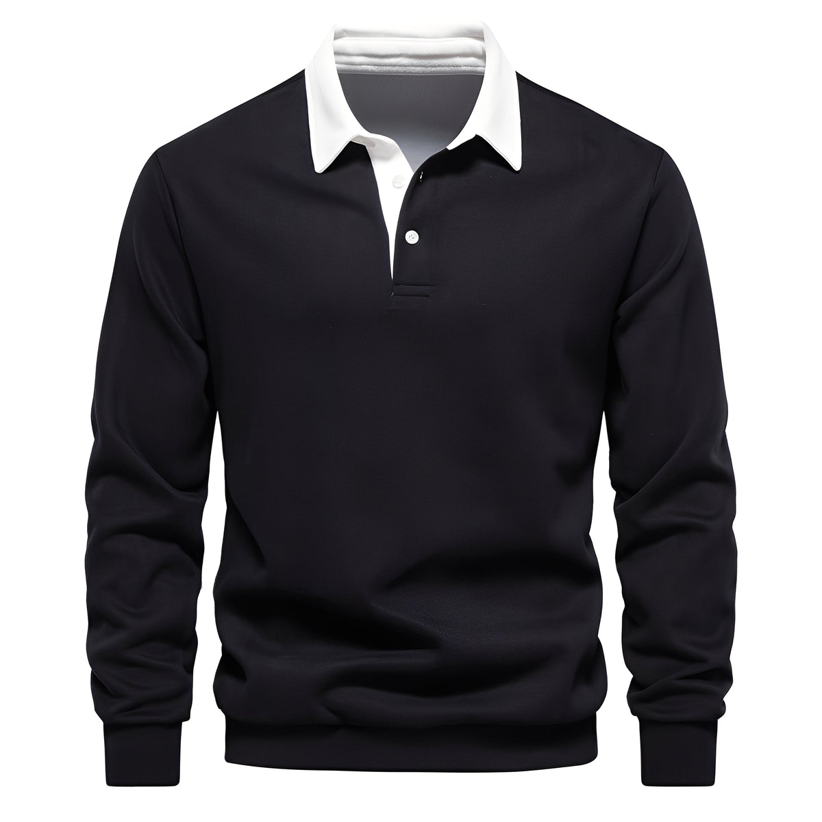 Sonnie - Herren-Langarm-Poloshirt für Komfort
