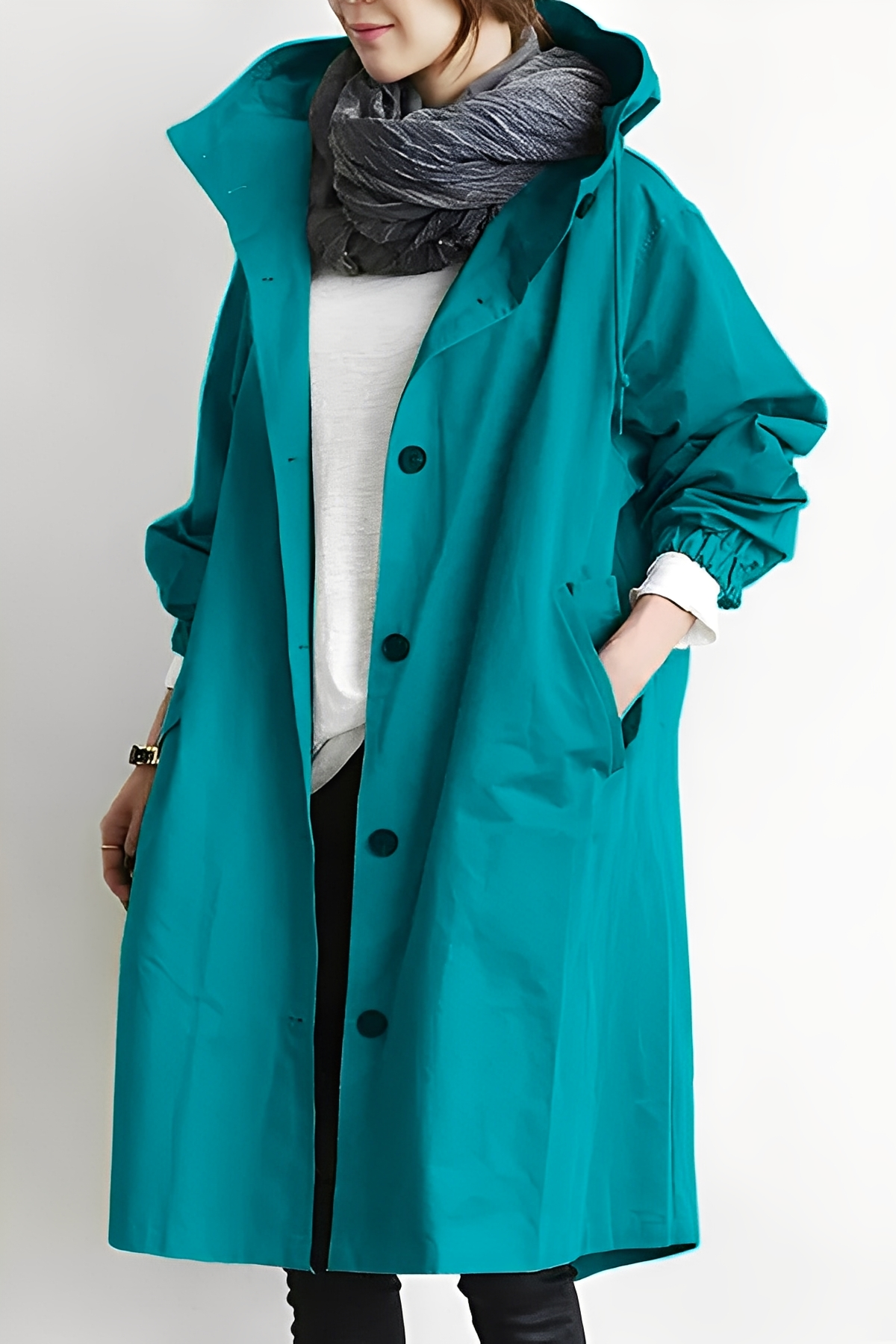 Evy - Dünner und eleganter Regenmantel für Frauen