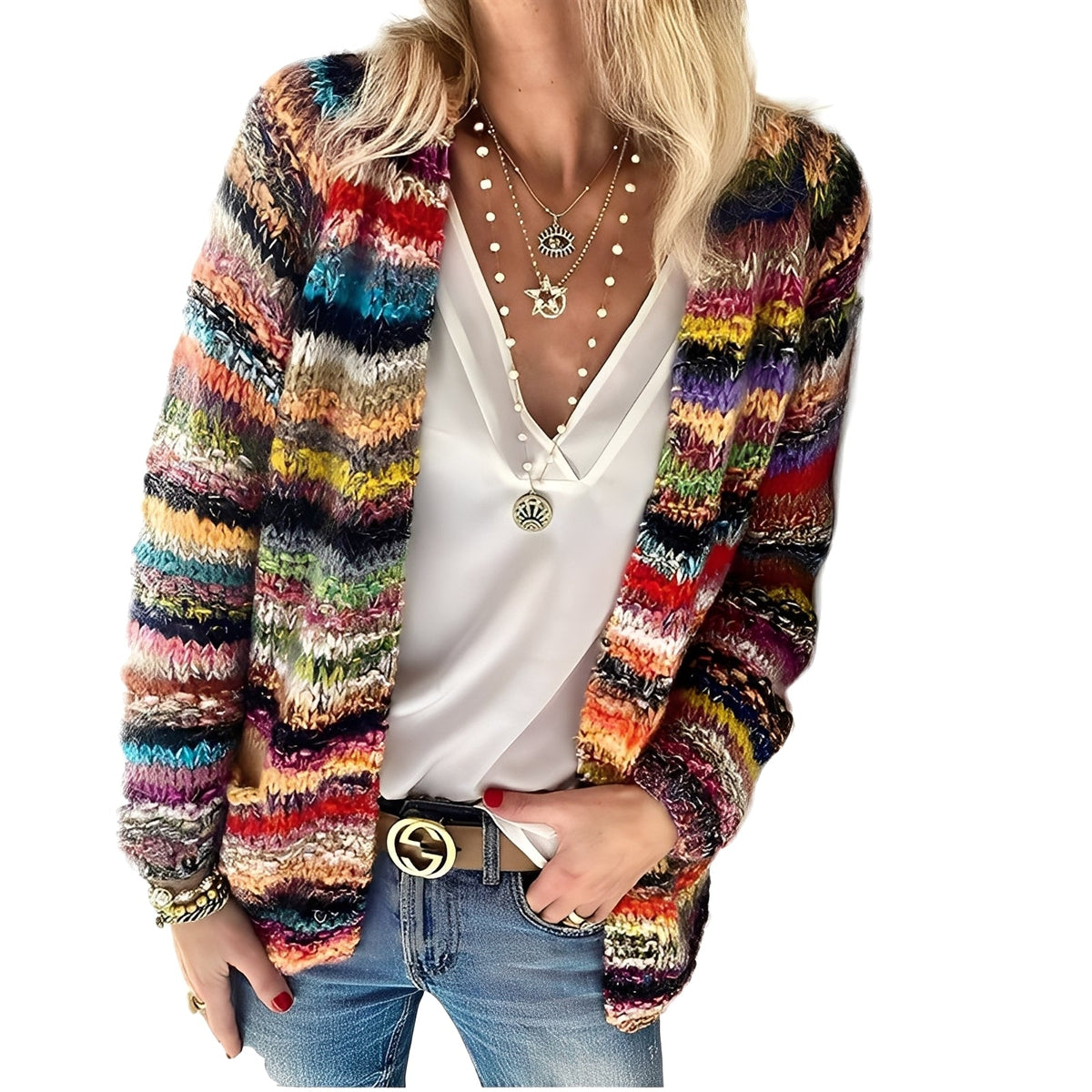 Lina - Eleganter und warmer Cardigan für Frauen