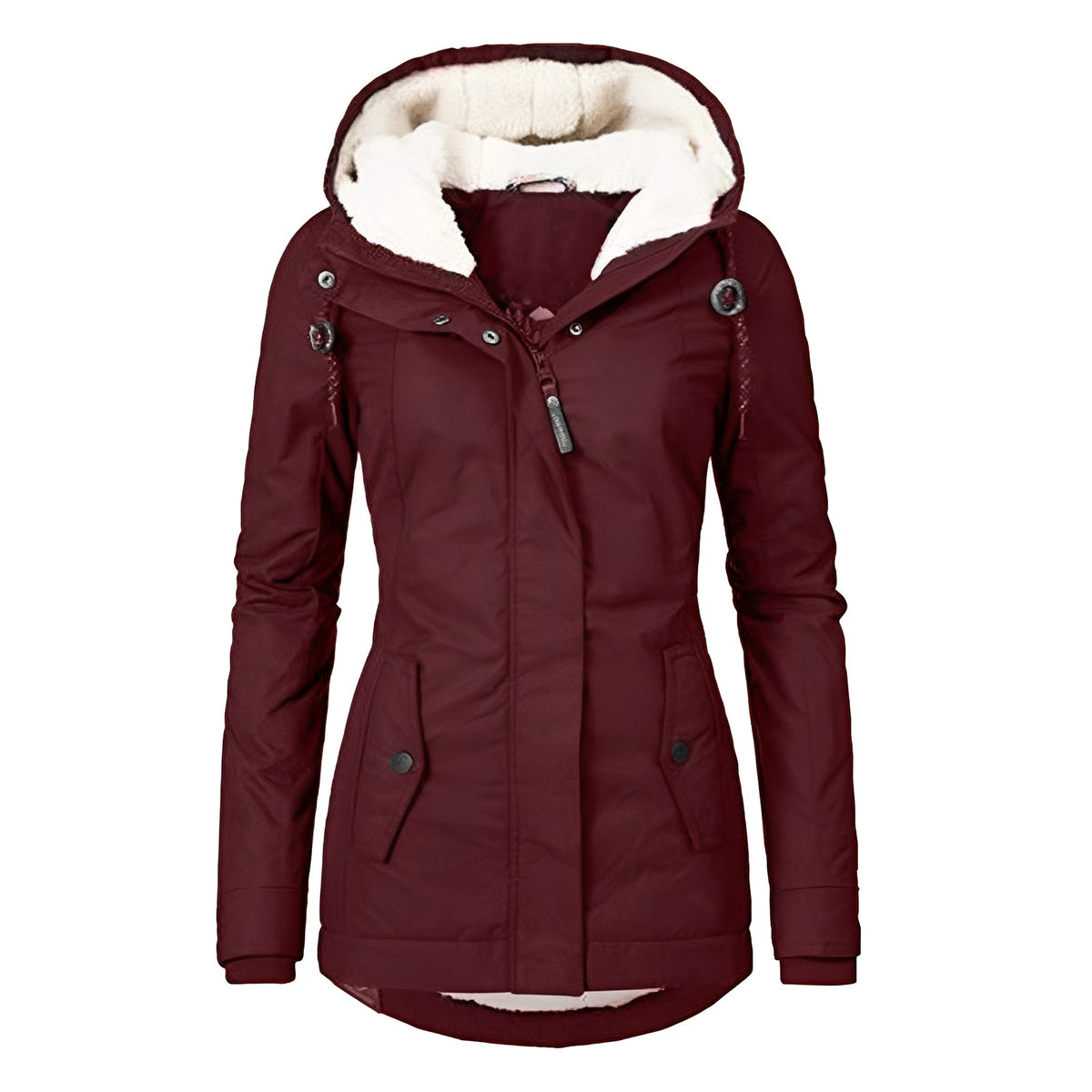 Earleen - Bequeme und gemütliche Jacke mit Kapuze