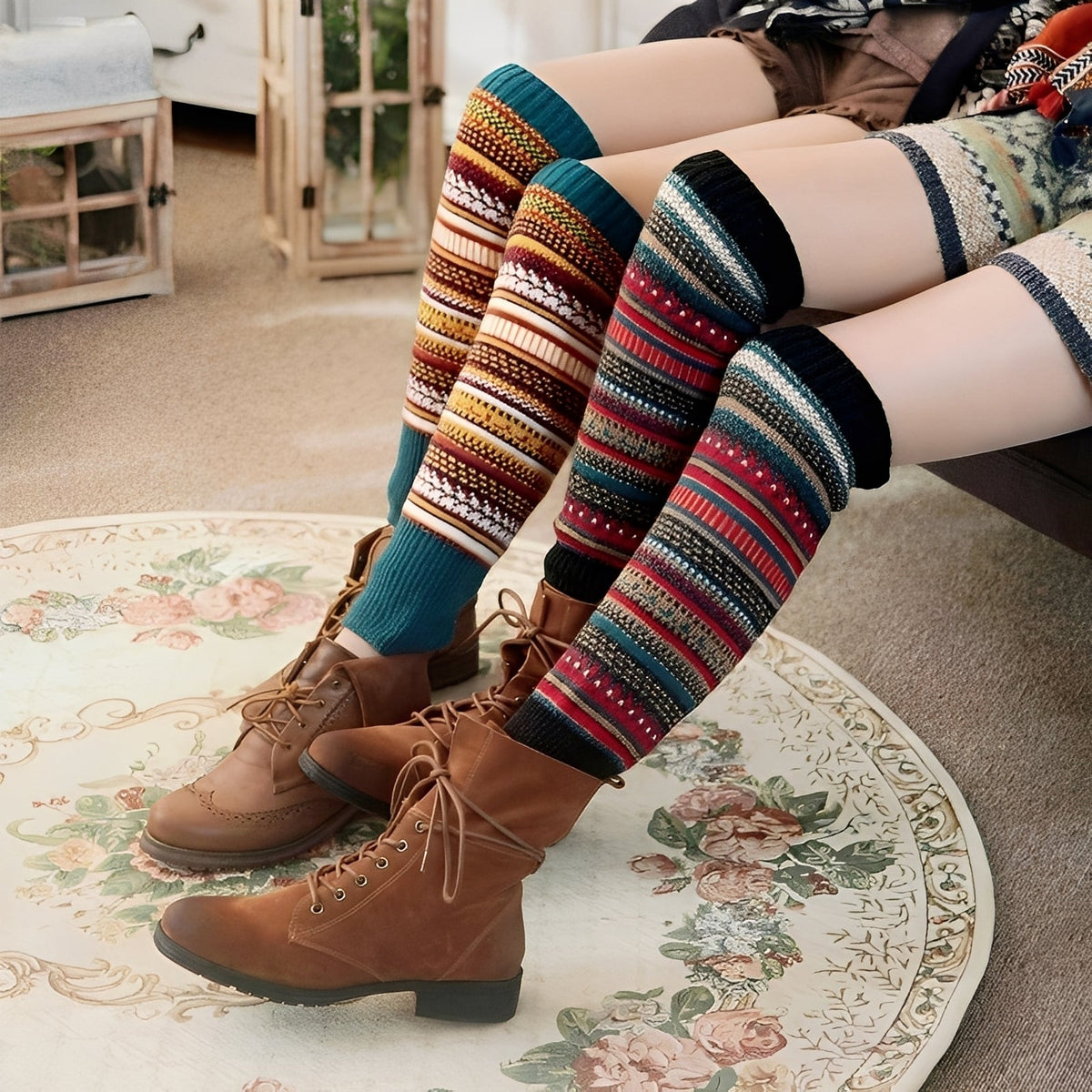 Suzanna - Stilvolle und warme Socken