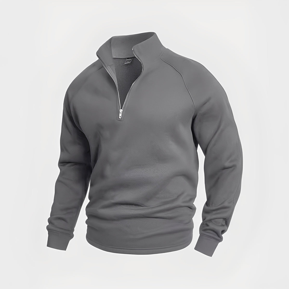 Wiley - Bequemer Herrenpullover mit Zipper