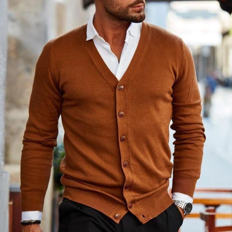 Jacques – Business-Cardigan mit Knöpfen