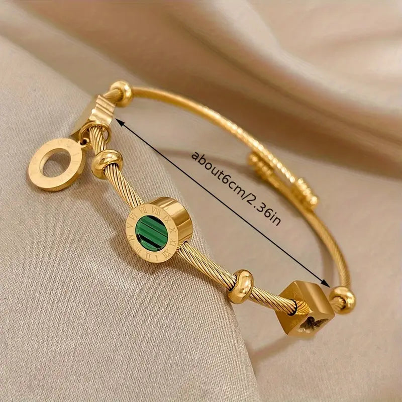 Rhian – Armband mit Unterschrift in Gold