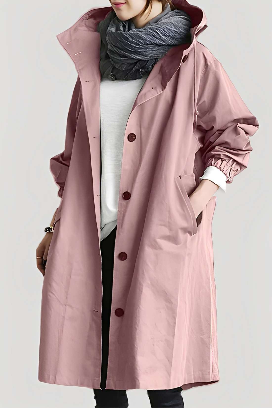 Evy - Dünner und eleganter Regenmantel für Frauen