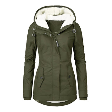 Earleen - Angenehme Damen-Sherpa-Fleecejacke