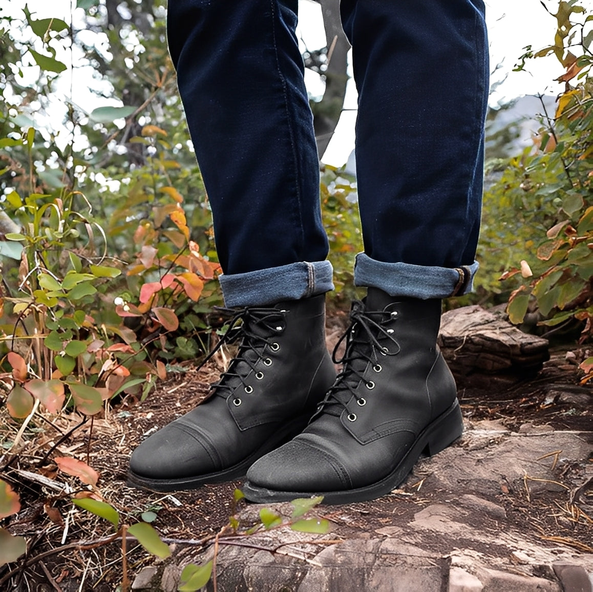Garrick - Robuste Vintage-Stiefel