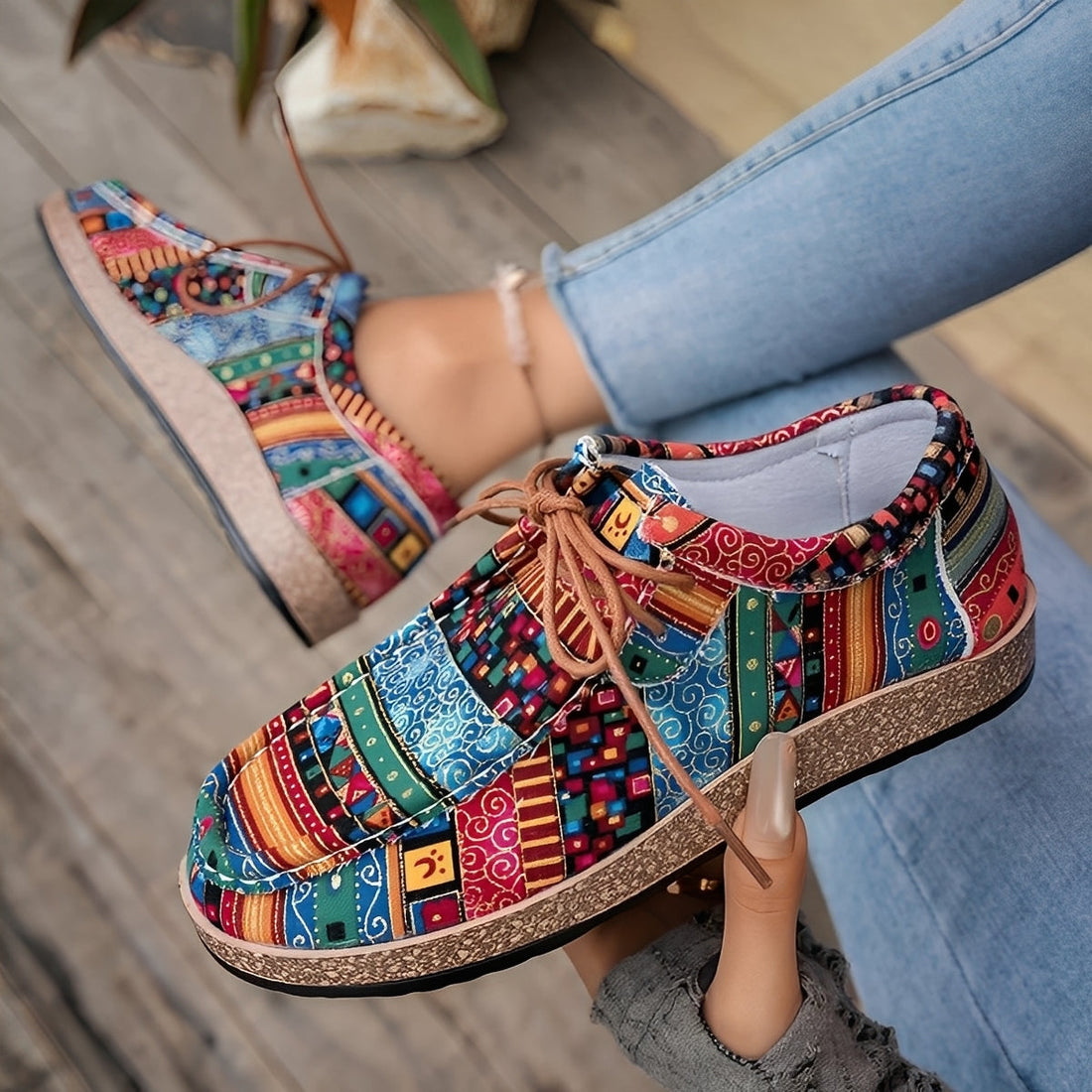 Shanice - Trendige, bequeme Damen-Sneaker mit Polsterung