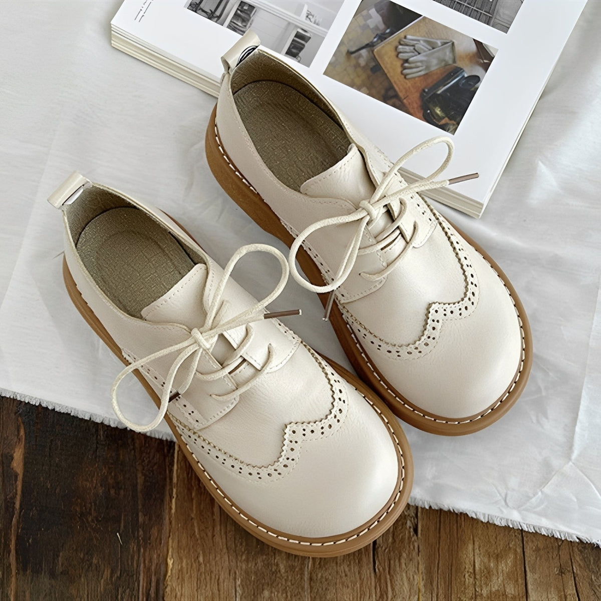Vanessa - Traditionelle Oxford-Schuhe für Damen