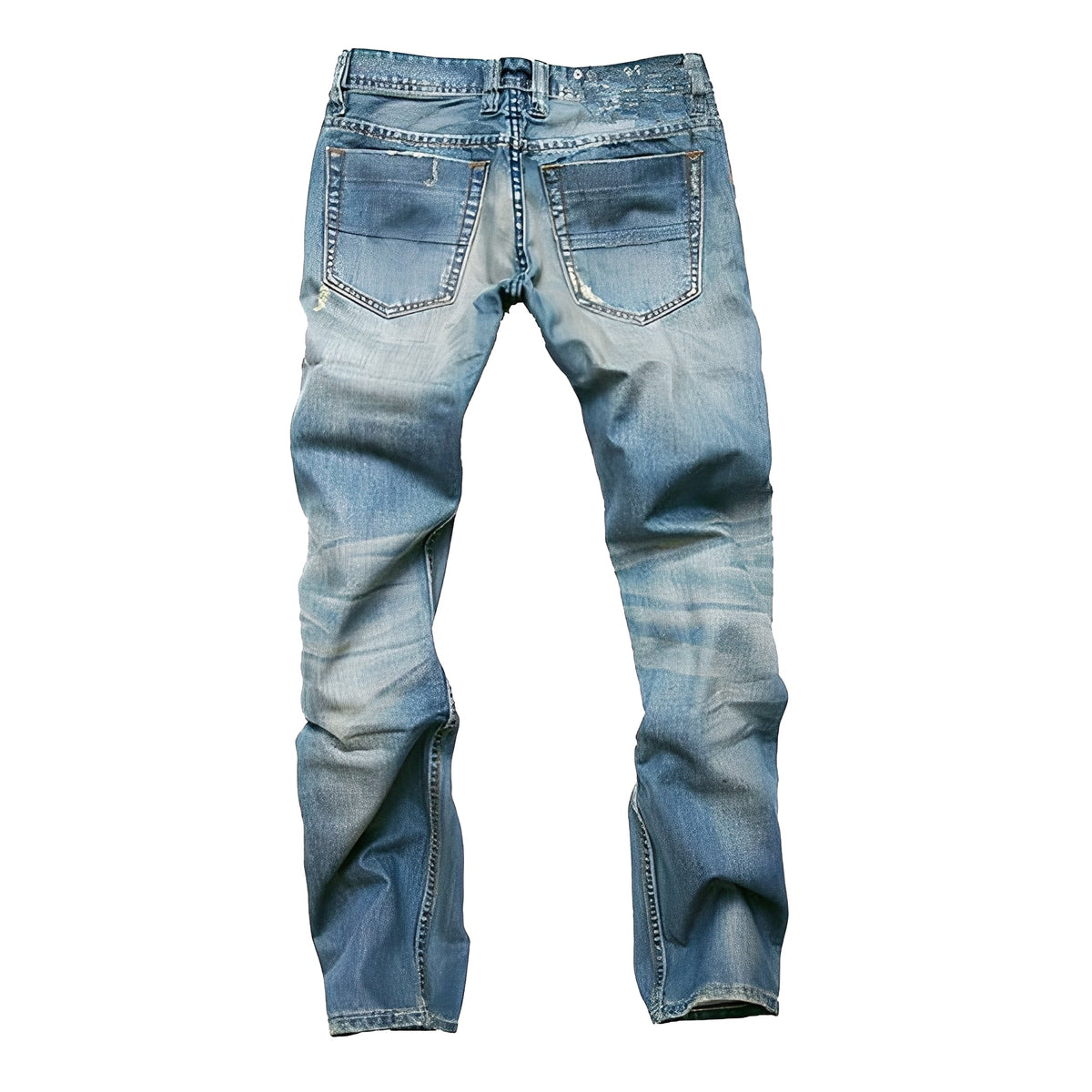 Kaleb - Klassische Jeans mit zerrissenem Design
