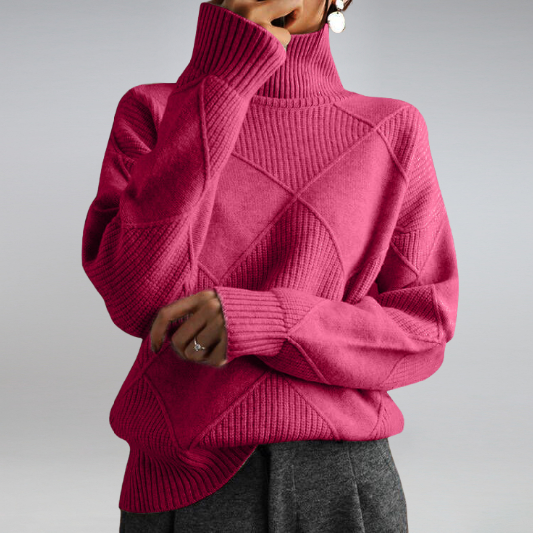 Camille - Stilvoller und warmer Rollkragenpullover