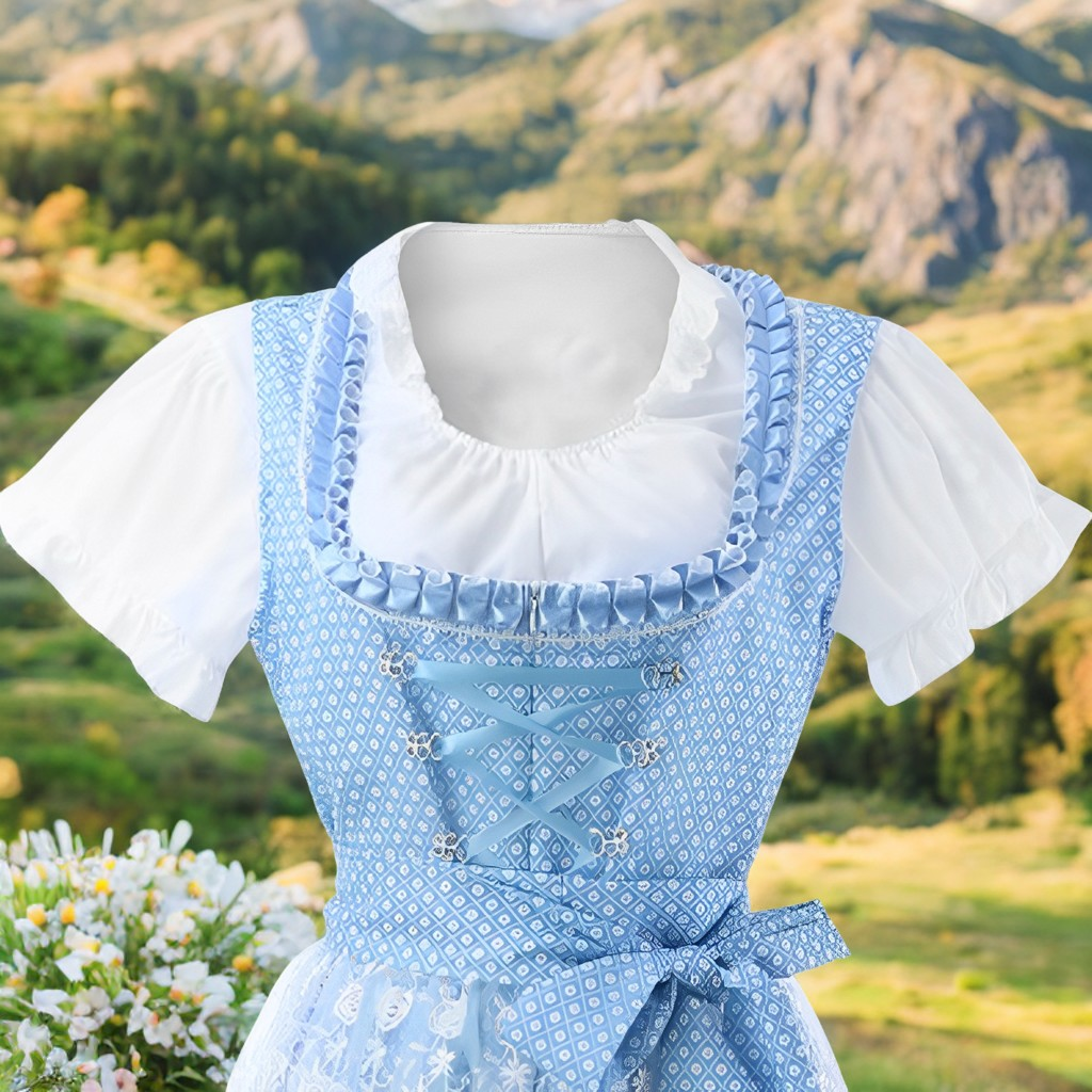 Nicola - Klassisches Damen-Outfit fürs Oktoberfest  (Futter nicht enthalten)