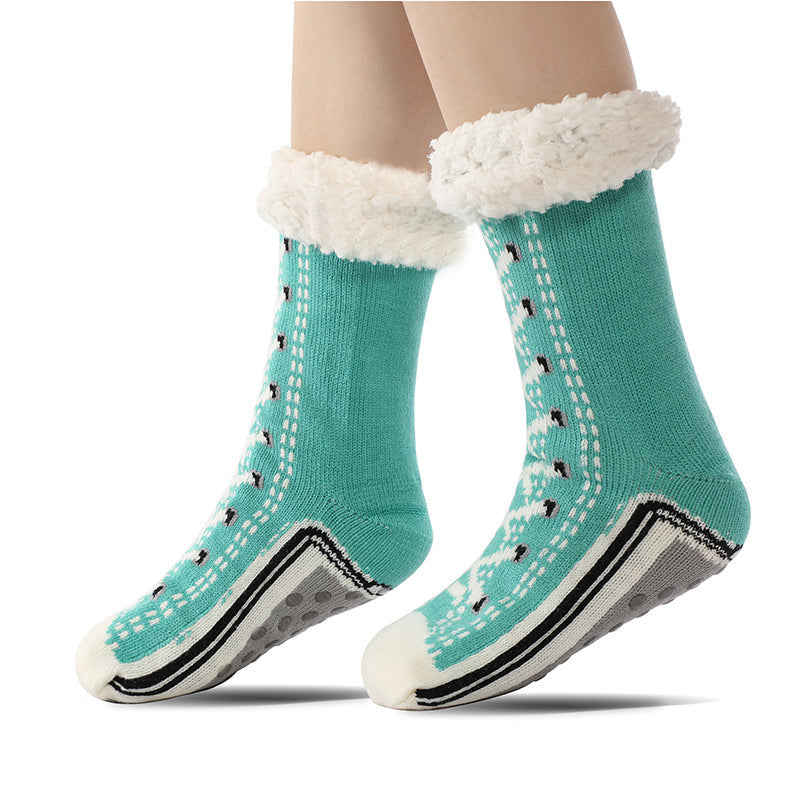 Sharla - Trendige Damen-Berber-Fleece-Socken