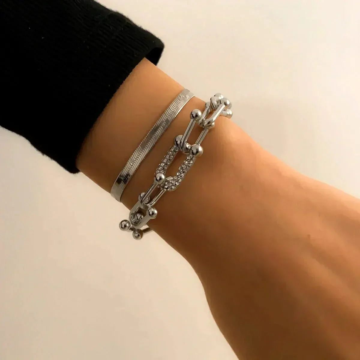Maelys – Set aus Armbändern Kette & Schlange
