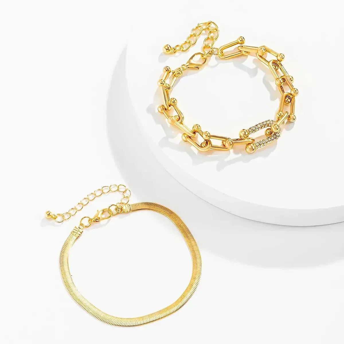 Maelys – Set aus Armbändern Kette & Schlange