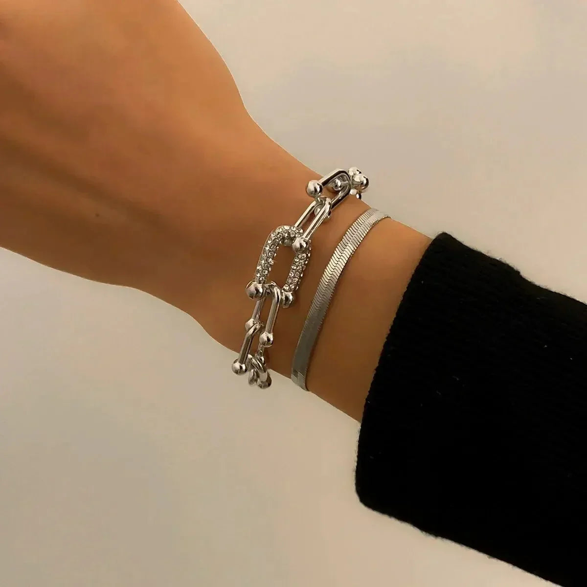 Maelys – Set aus Armbändern Kette & Schlange