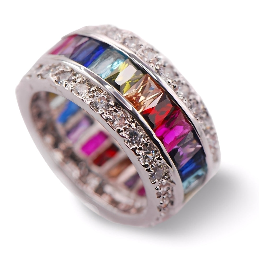 Sheena – Stilvoller Ring mit bunten Akzenten