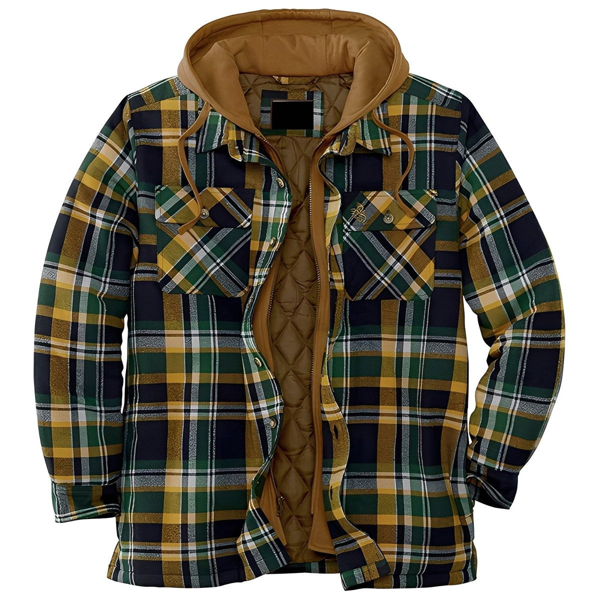 Flynn - traditionelle karierte Kapuzenjacke