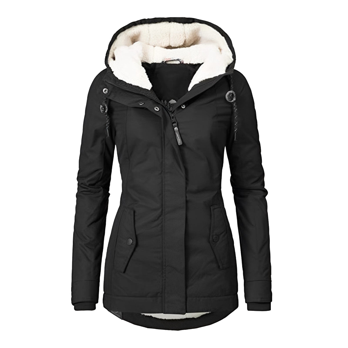 Earleen - Bequeme und gemütliche Jacke mit Kapuze