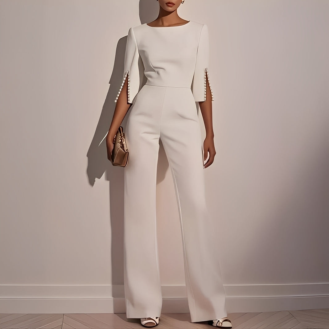 Carolane - Eleganter, figurbetonter Damen-Jumpsuit