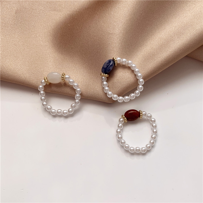 Perlenring - Vintage-Design