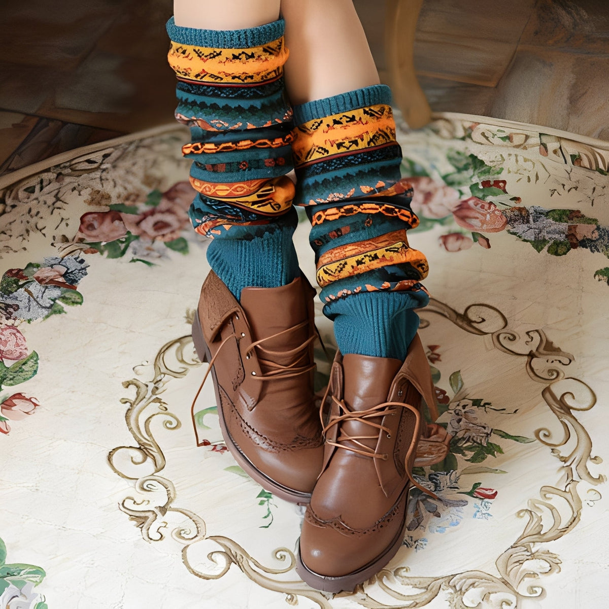 Suzanna - Stilvolle und warme Socken