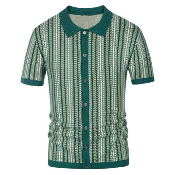 Kian - Elegantes Polo mit Knopfleiste für Herren