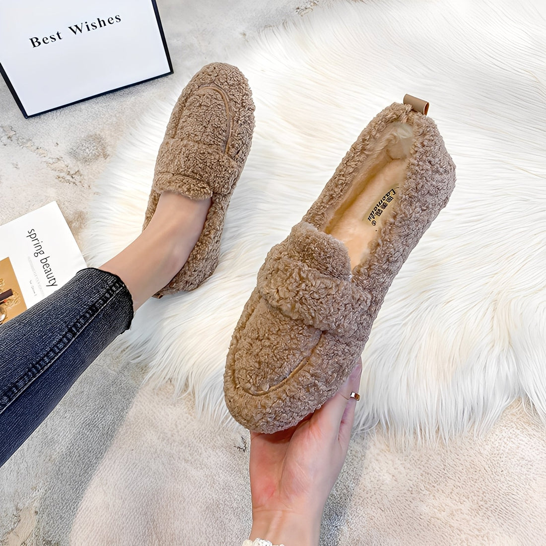 Mara - Warme Wintermokassins für Frauen