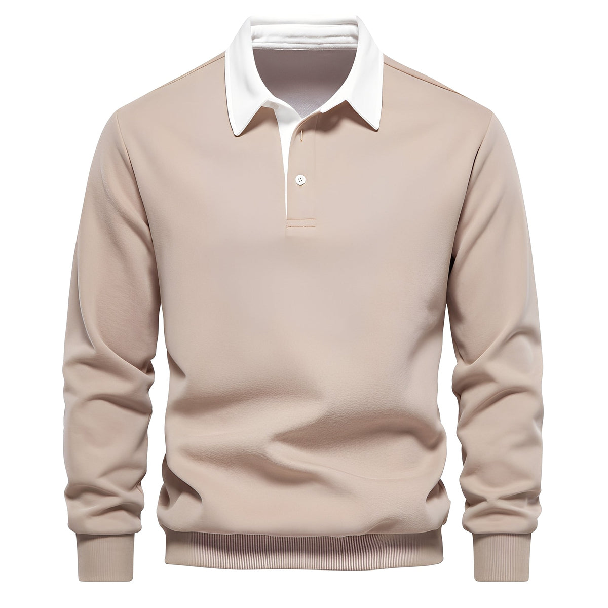 Sonnie - Herren-Langarm-Poloshirt für Komfort