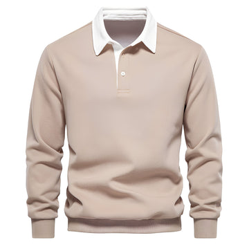 Sonnie - Herren-Langarm-Poloshirt für Komfort
