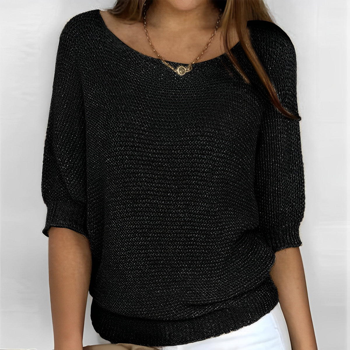 Leonie - Trendiger Pullover mit Rundhals