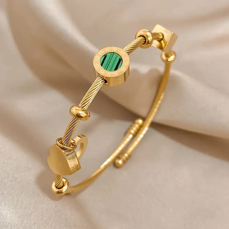 Rhian – Armband mit Unterschrift in Gold