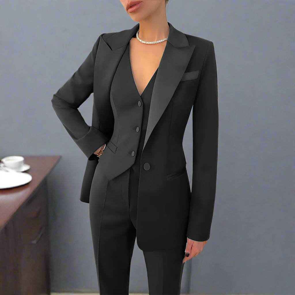 Clara - Schickes Set mit Jacke, Hose und Top