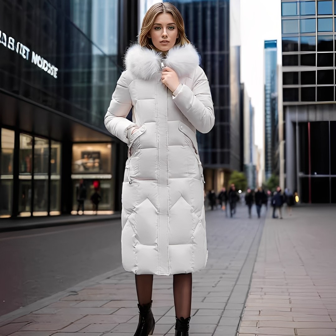 Marcellette - Schicker und bequemer Mantel mit Kapuze