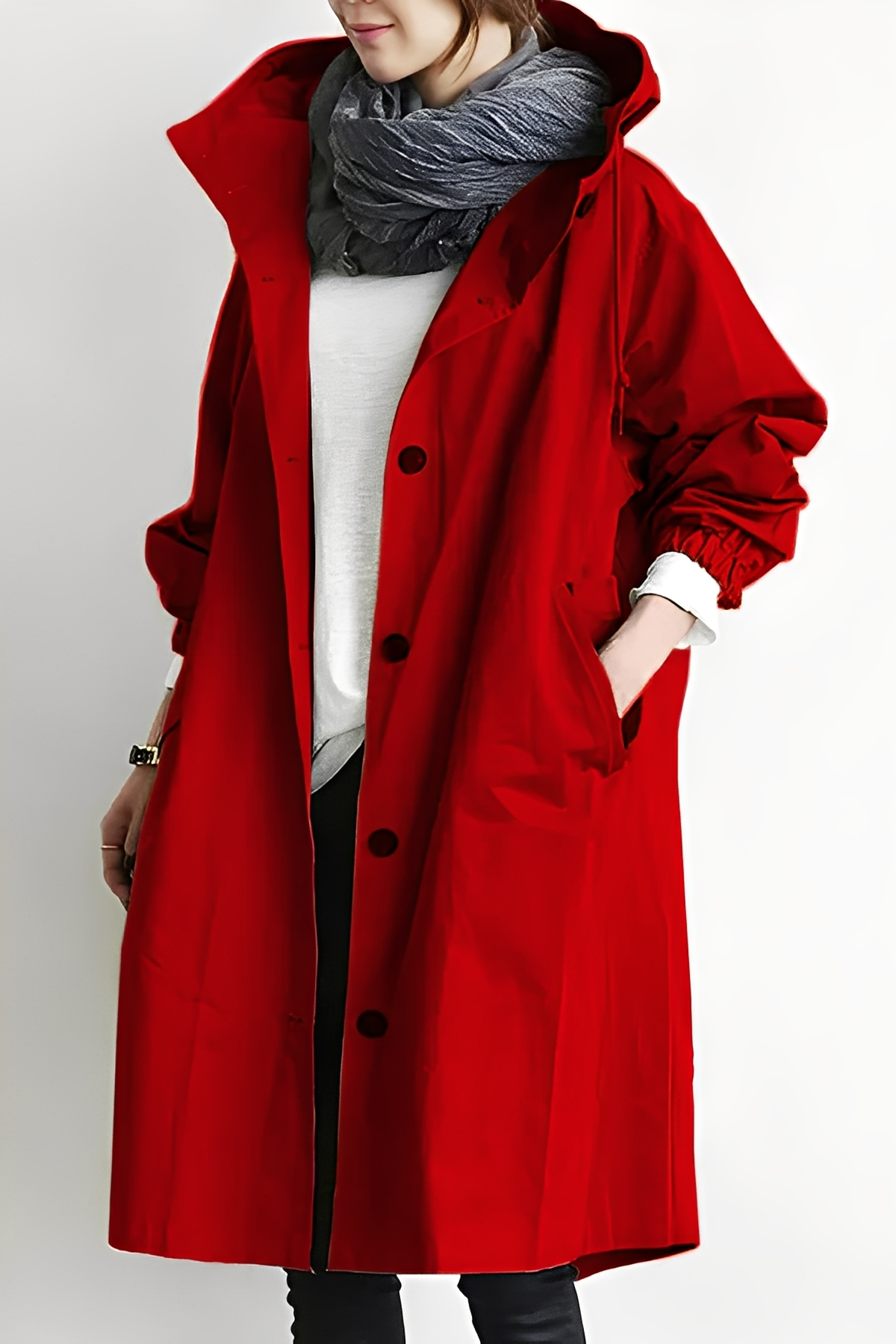 Evy - Dünner und eleganter Regenmantel für Frauen