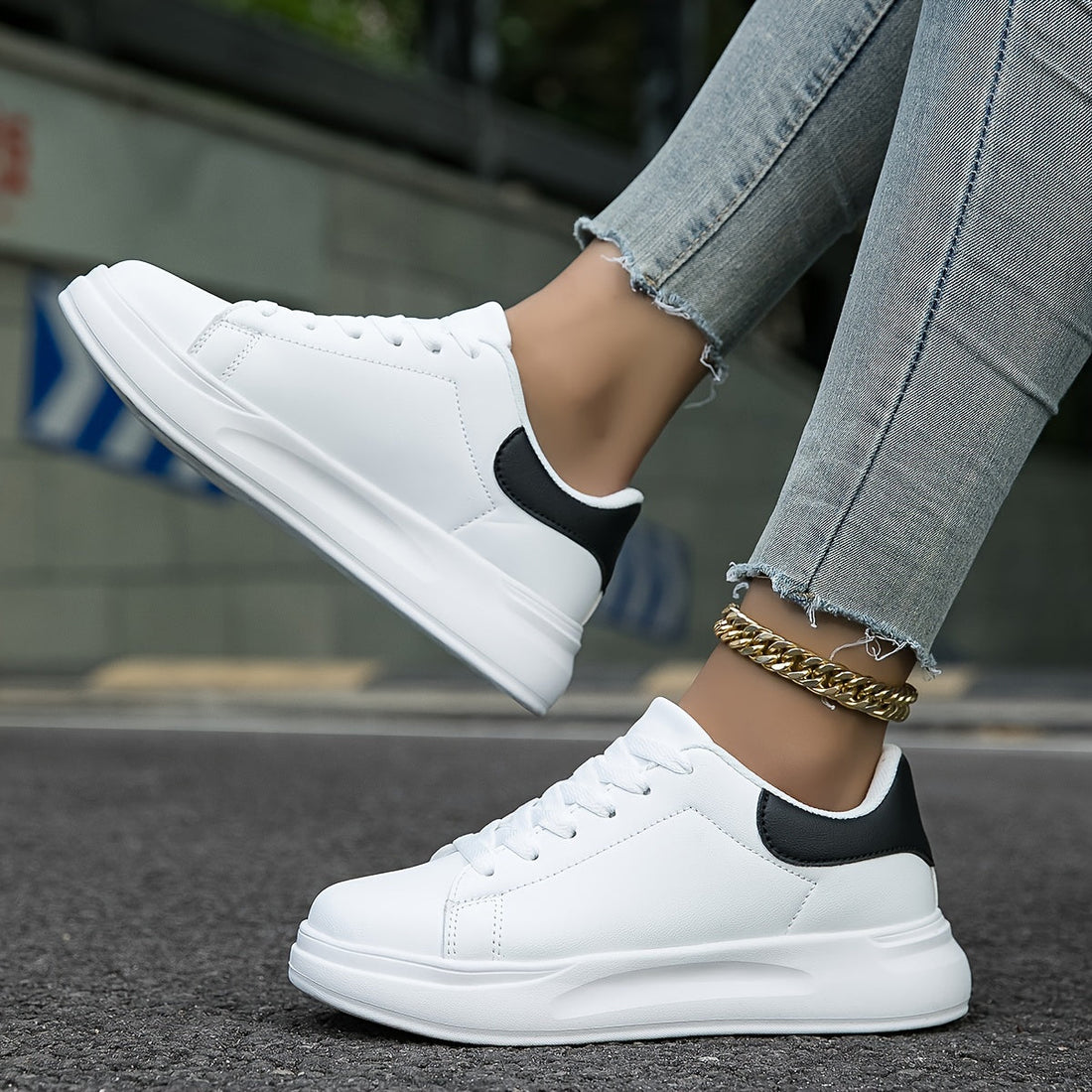 Layla - Alltagsschuhe für Damen in Weiß