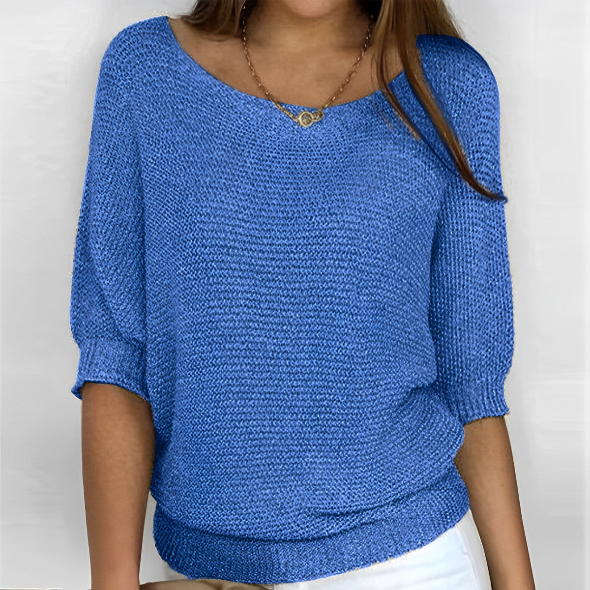 Leonie - Trendiger Pullover mit Rundhals