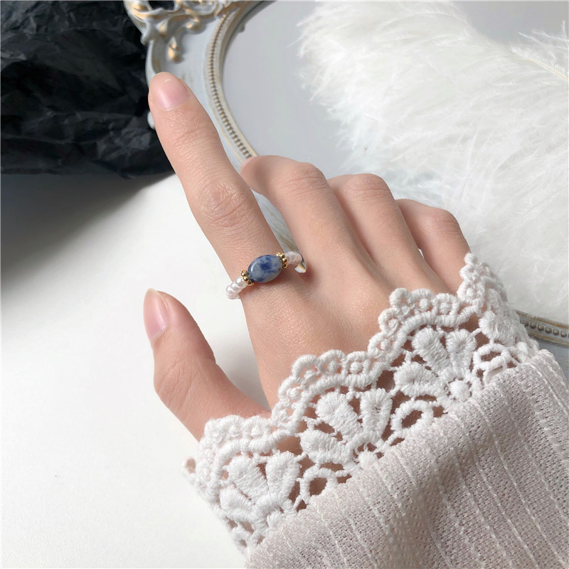 Perlenring - Vintage-Design