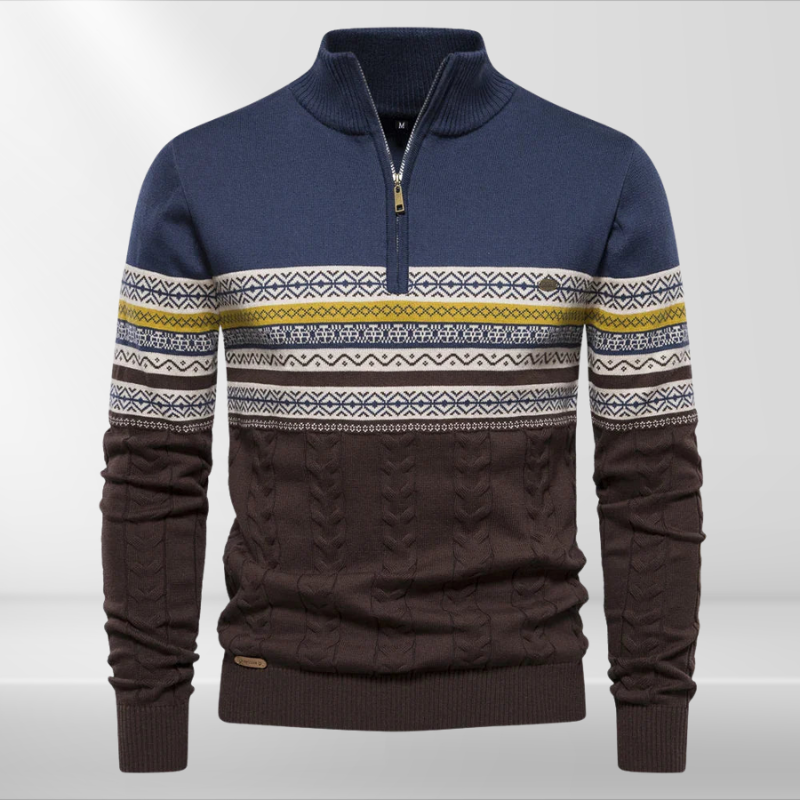 Rudy – Eleganter Retro-Herrenpullover